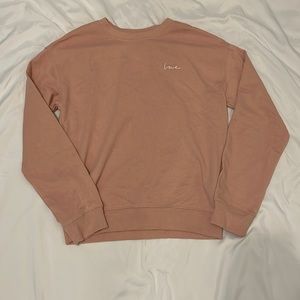 Light pink crew neck from H&M